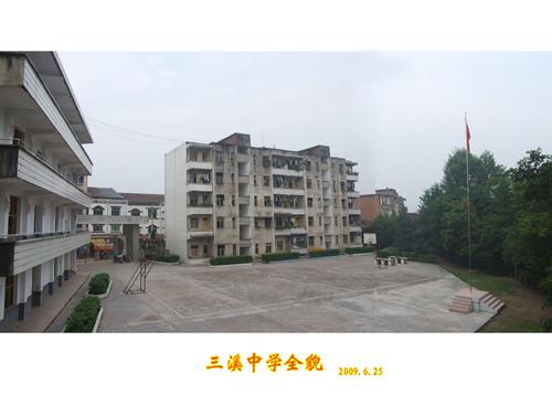 垫江县三溪中学标志