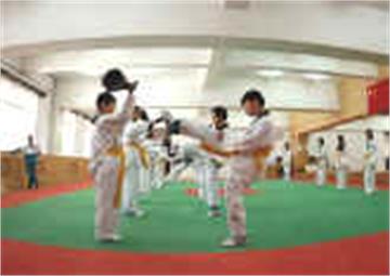 北京景山学校跆拳道