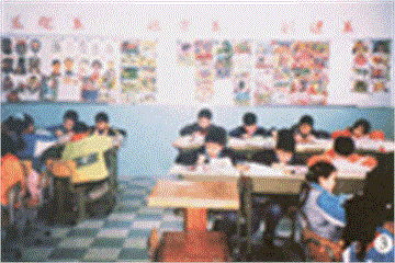 北京市西城区北礼士路第一小学美术教室