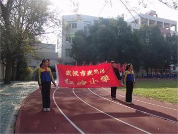 武汉市武昌区红岭小学学校一年一度的运动会
