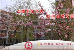 武汉经济技术开发区第一中学标志