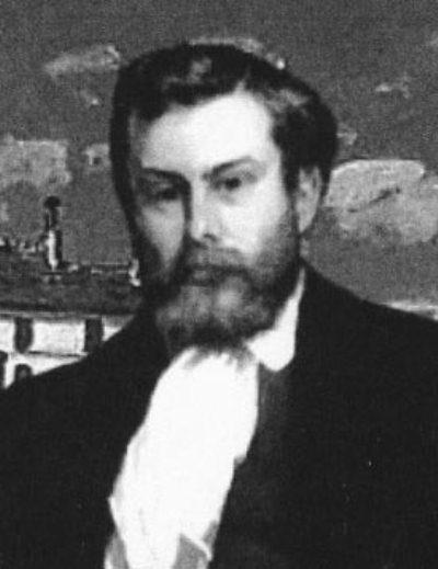阿尔弗莱德·西斯莱Alfred Sisley肖像图