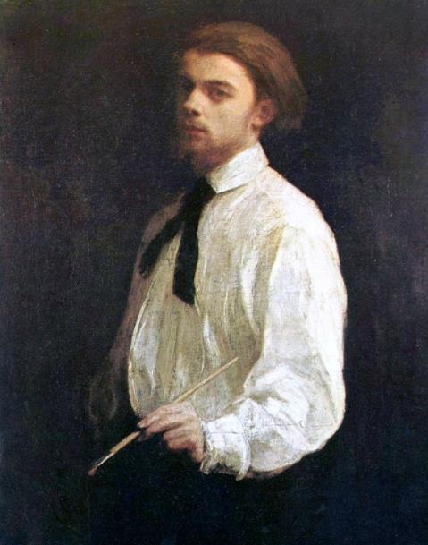 亨利·方丹·拉图尔Henri Fantin-Latour肖像图