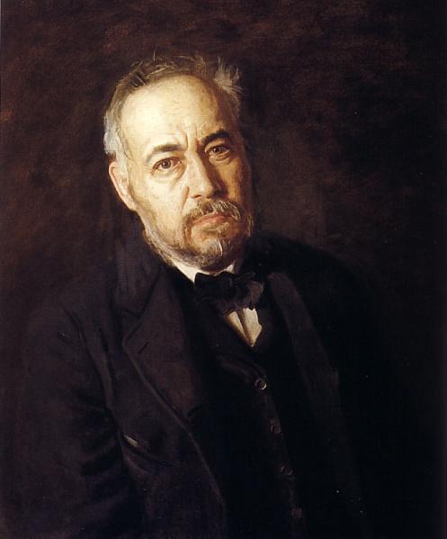 汤姆·艾金斯Thomas Cowperthwaite Eakins肖像图