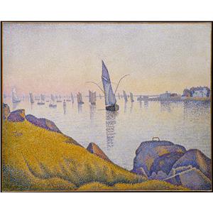 Evening Calm, Concarneau, Opus 220 (Allegro Maestoso)-Paul Signac (French, Paris 1863–1935 Paris)
