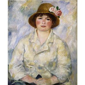 Pierre-Auguste Renoir, French, 1841-1919 -- Portrait of Madame Renoir