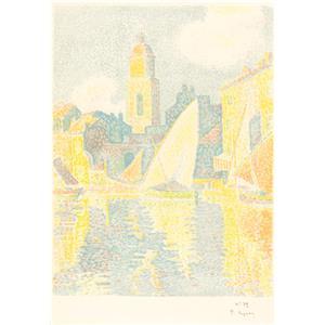 Paul Signac St. Tropez The Port (Saint-Tropez Le port) 18971898